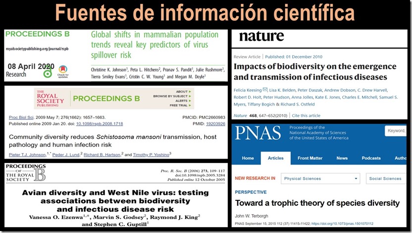 La biodiversidad nos protege de pandemias